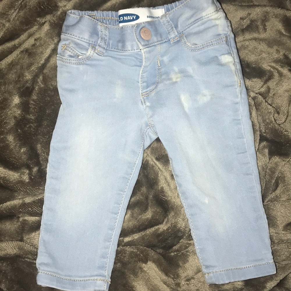 Old Navy 0-3 Month Girl Boyfriend Jeans